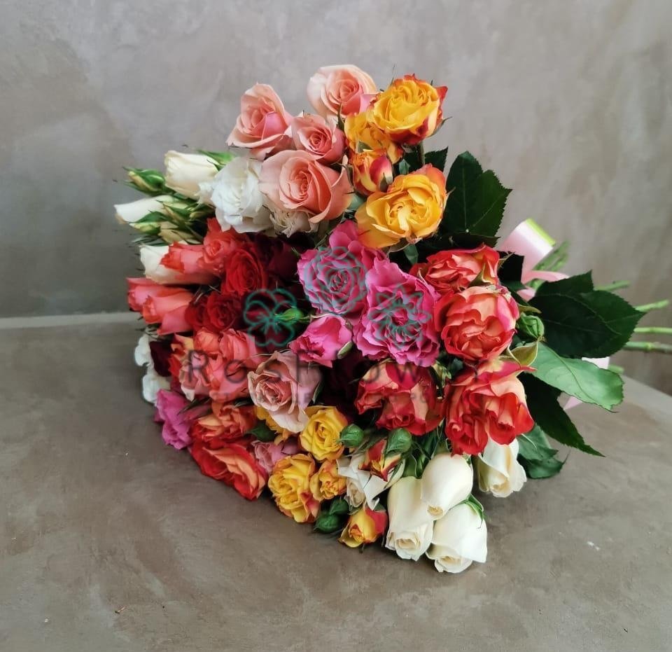 Букет цветов из: Розы в Подлесной Слободе