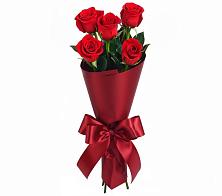 Букет 5 Красных роз Эдлесс Лав в Подлесной Слободе