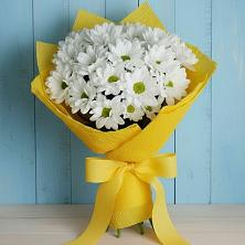Букет цветов из:  Хризантемы в Подлесной Слободе