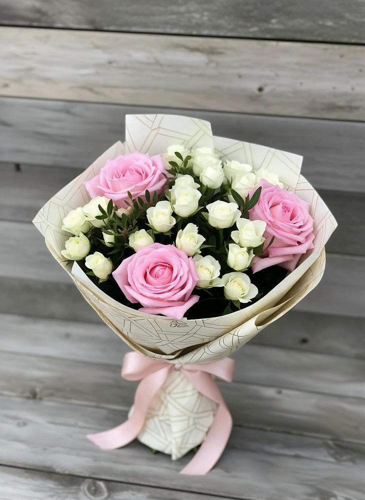 Букет цветов из: Розы в Подлесной Слободе