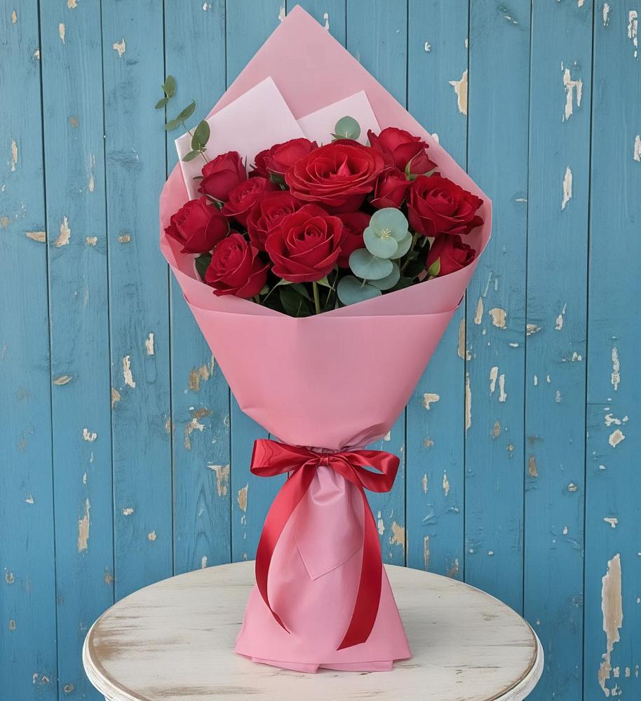 Букет цветов из: Розы в Подлесной Слободе