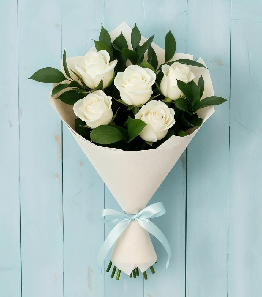 Букет цветов из: Розы в Подлесной Слободе