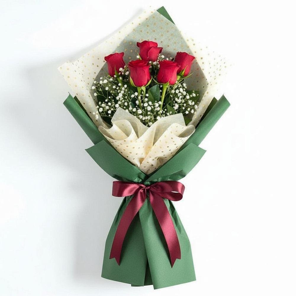 Букет цветов из: Розы в Подлесной Слободе