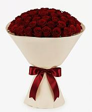 Букет 101 Бордовая роза Блэк Бакарра в Подлесной Слободе