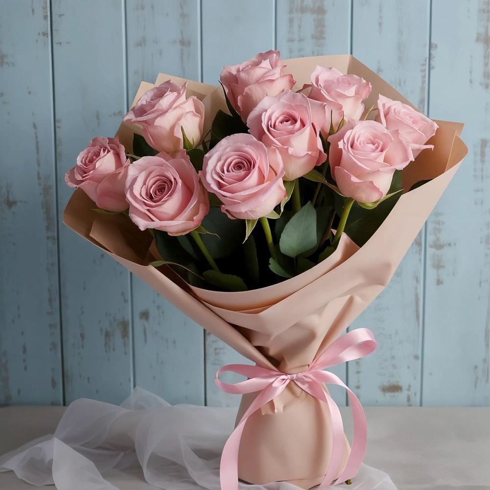 Букет цветов из: Розы в Подлесной Слободе