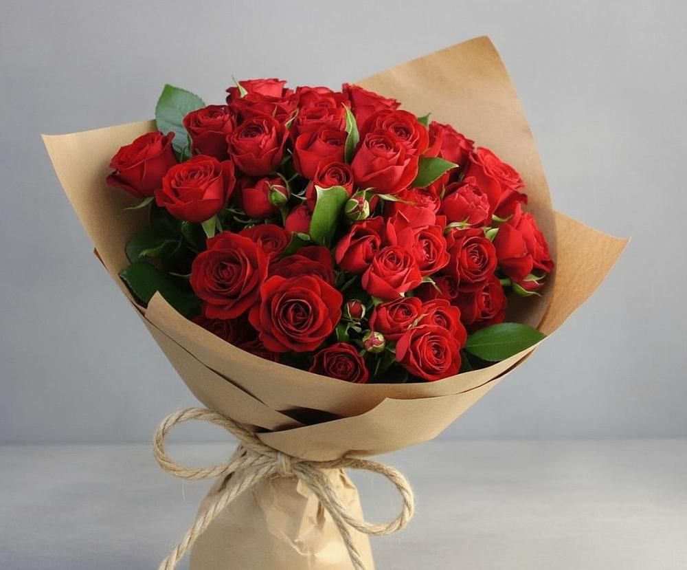 Букет Любовный роман в Подлесной Слободе