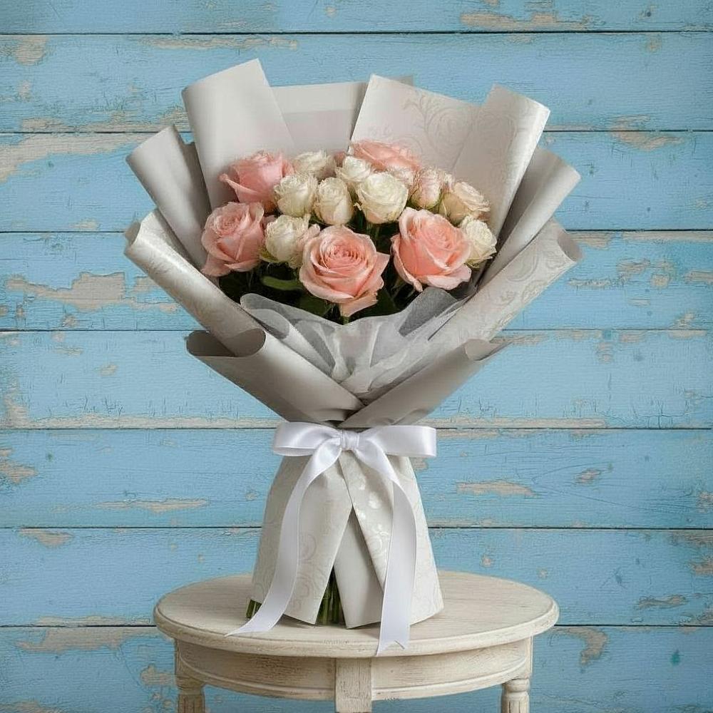 Букет цветов из: Розы в Подлесной Слободе