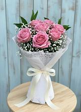 Букет цветов из:  Розы #REPLACE_PRED# Подлесной Слободе