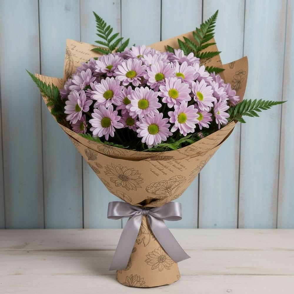 Букет цветов из: Хризантемы в Подлесной Слободе