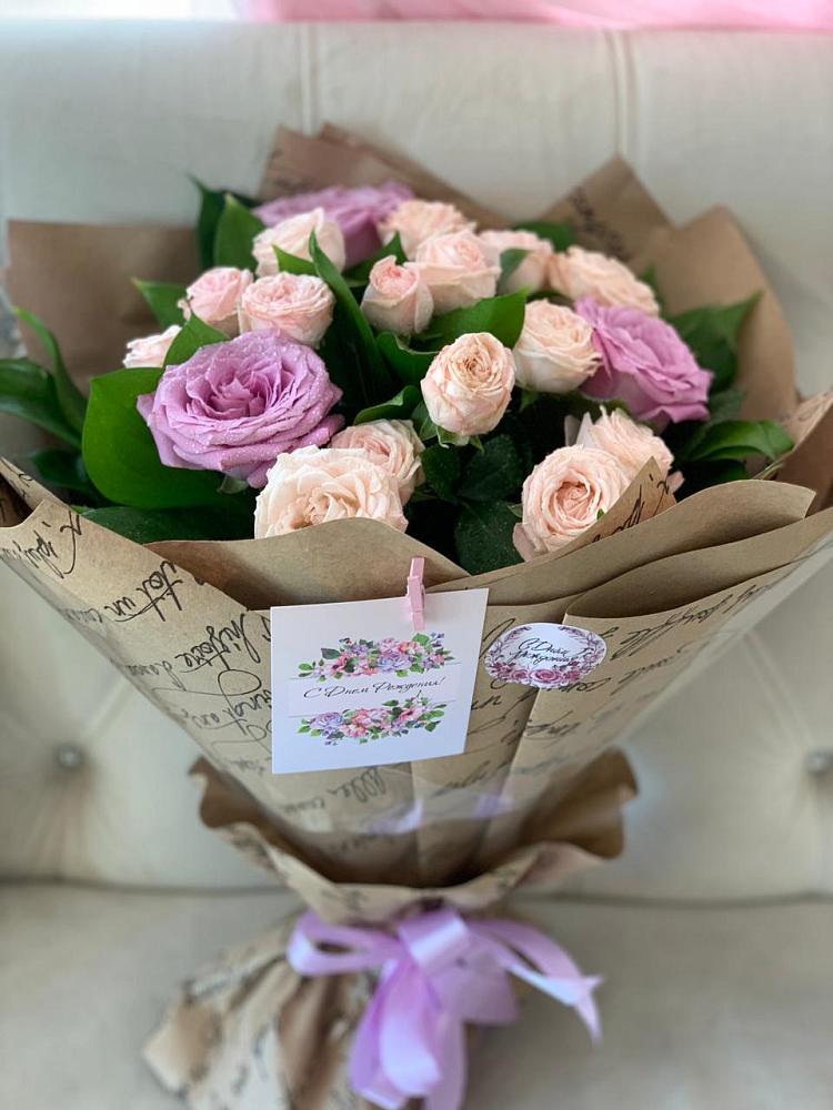 Букет цветов из: Розы в Подлесной Слободе