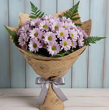Букет цветов из:  Хризантемы в Подлесной Слободе