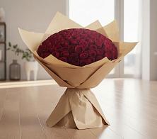 Букет 101 Красная роза в Подлесной Слободе