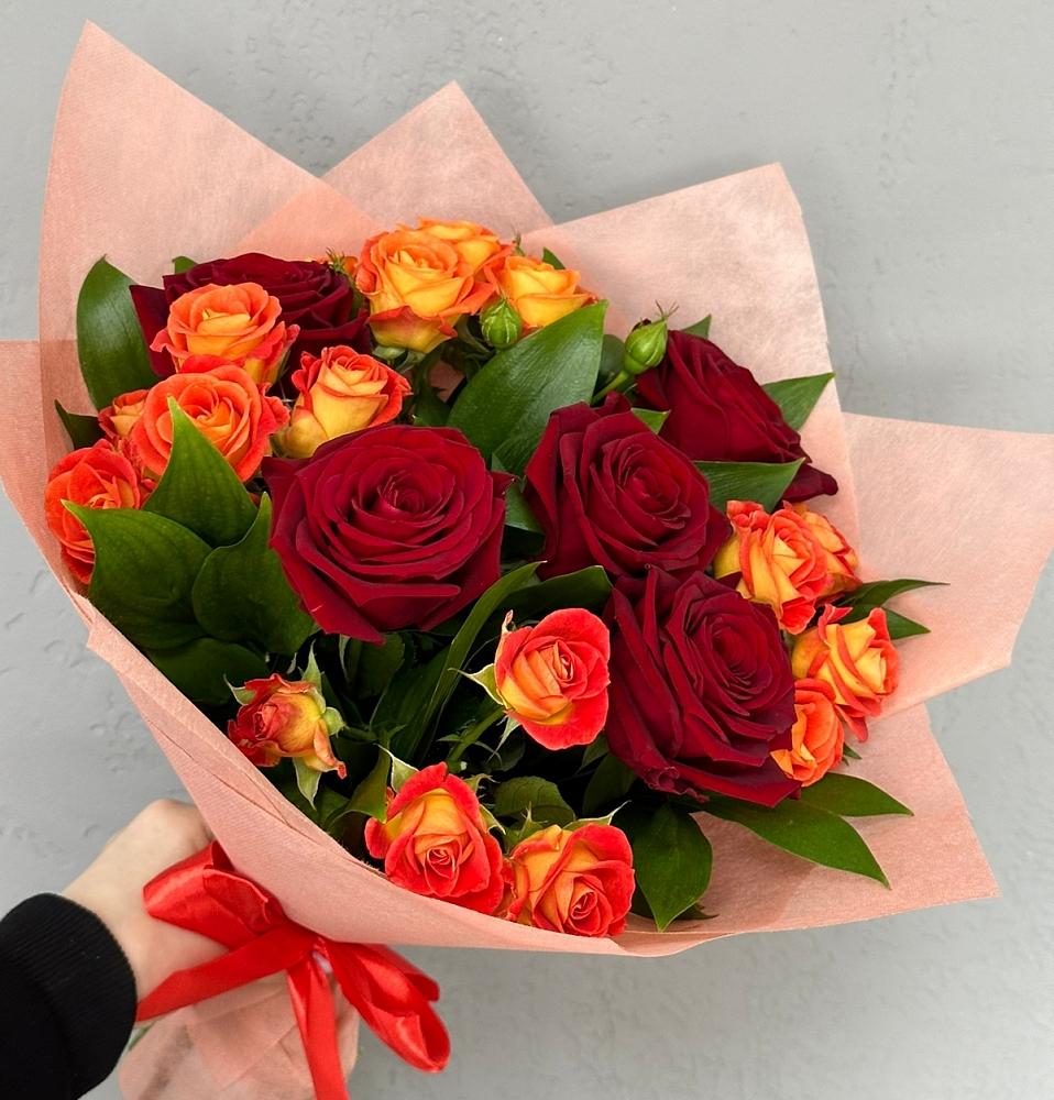 Букет Любовь и восторг в Подлесной Слободе