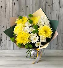 Букет цветов из:  Хризантемы в Подлесной Слободе