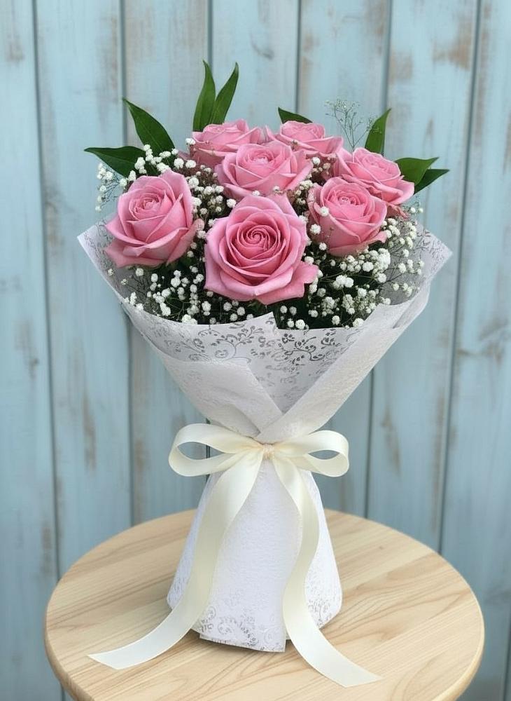 Букет цветов из: Розы в Подлесной Слободе