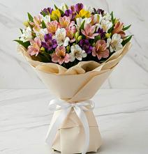 Букет цветов из:  Альстромерии в Подлесной Слободе