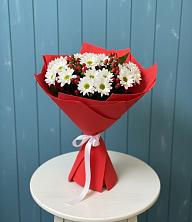 Букет цветов из:  Хризантемы в Подлесной Слободе