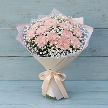 Букет цветов из:  Гвоздики в Подлесной Слободе