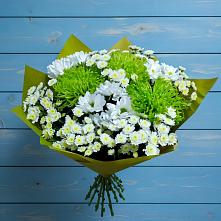Букет цветов из:  Хризантемы в Подлесной Слободе