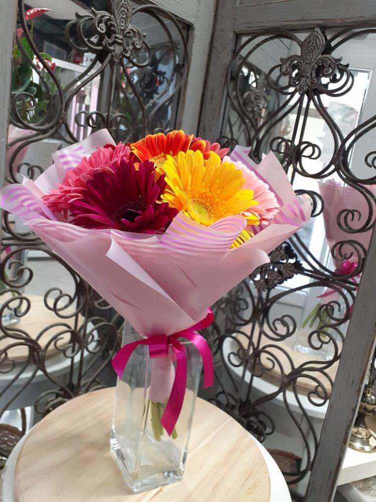 Букет цветов из: Герберы в Подлесной Слободе