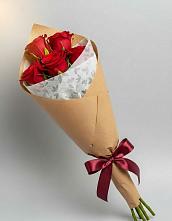 Букет цветов из:  Розы в Подлесной Слободе