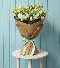 Букет цветов из:  Лизиантусы в Подлесной Слободе