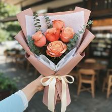 Букет цветов из:  Розы в Подлесной Слободе