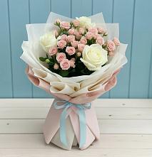 Букет цветов из:  Розы в Подлесной Слободе