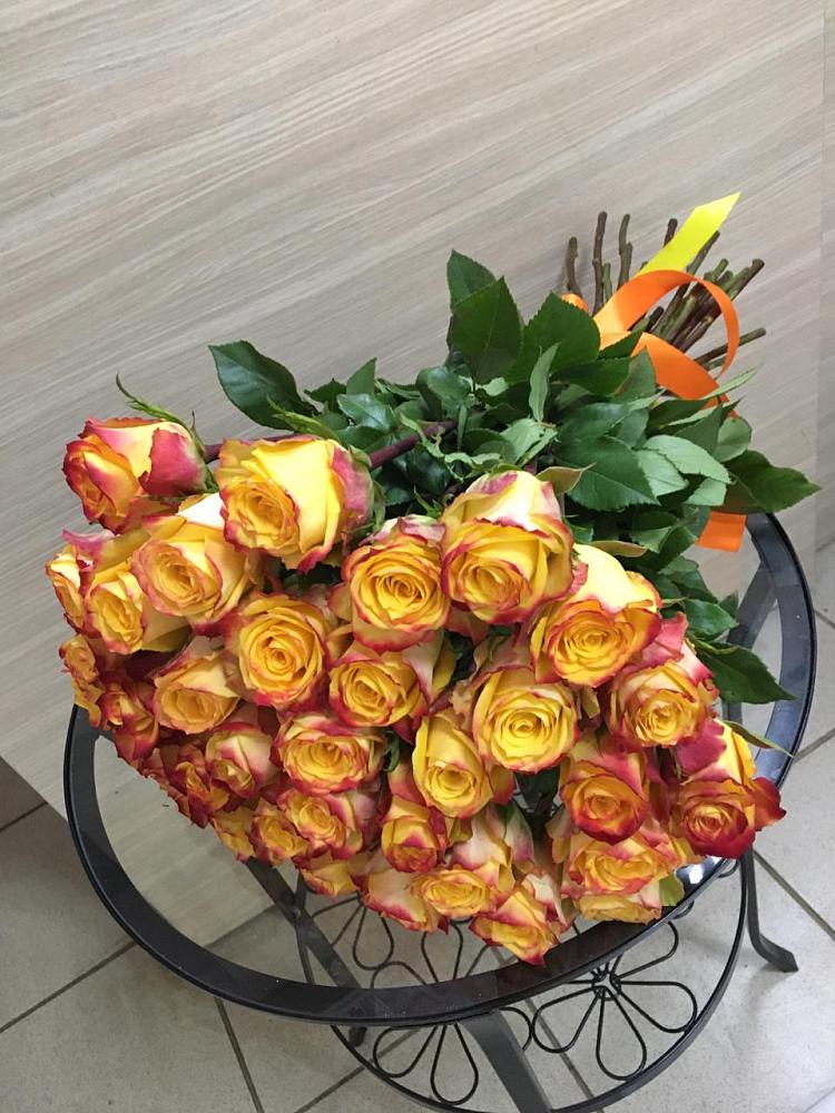 Букет Желтые розы в Подлесной Слободе