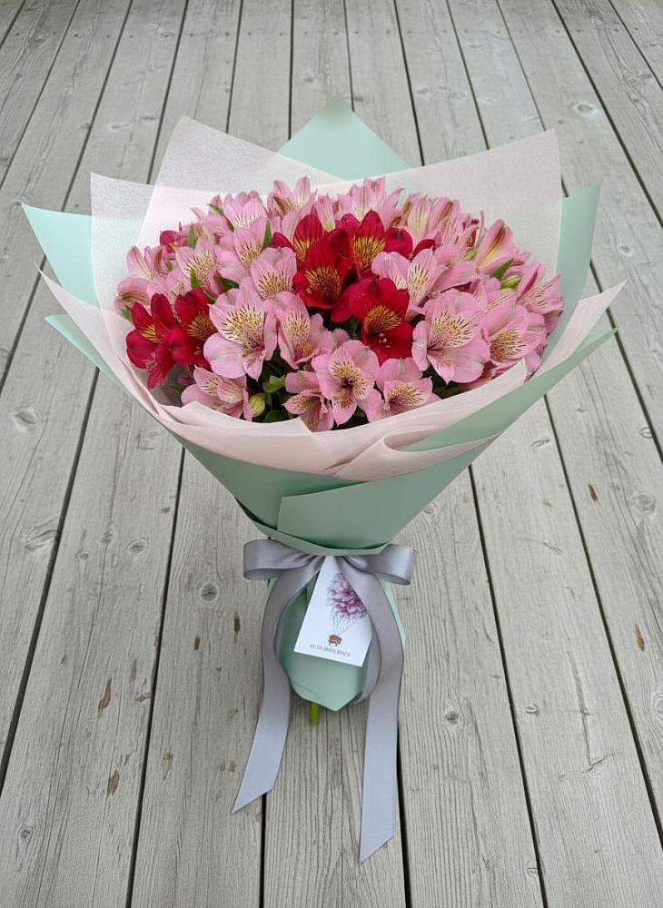 Букет цветов из: Альстромерии в Подлесной Слободе