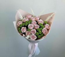 Букет цветов из:  Розы и Хризантемы в Подлесной Слободе