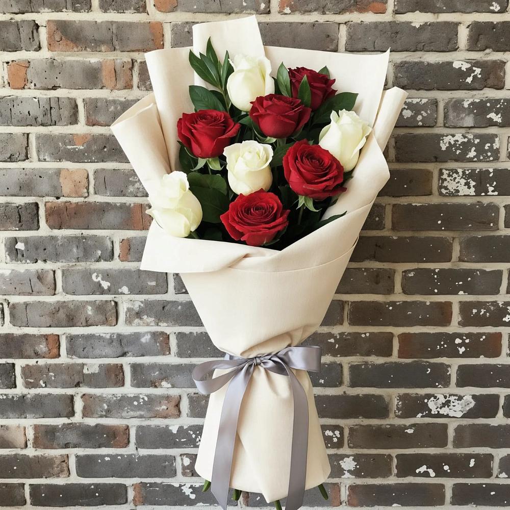 Букет цветов из: Розы в Подлесной Слободе