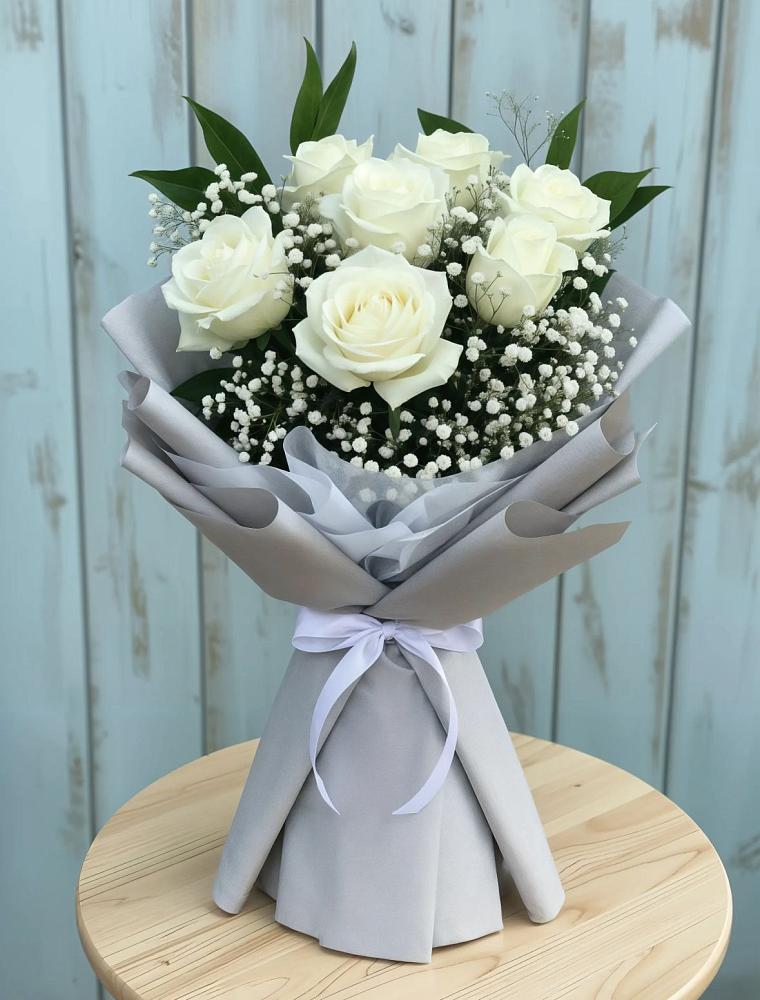 Букет цветов из: Розы в Подлесной Слободе