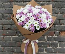 Букет цветов из:  Хризантемы в Подлесной Слободе