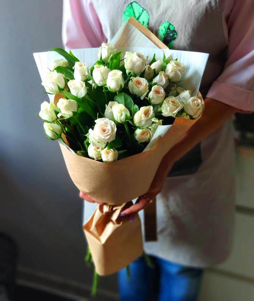 Букет цветов из: Розы в Подлесной Слободе