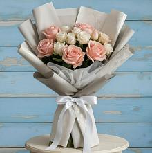 Букет цветов из:  Розы в Подлесной Слободе