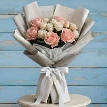 Букет цветов из:  Розы в Подлесной Слободе