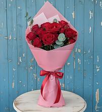 Букет цветов из:  Розы в Подлесной Слободе