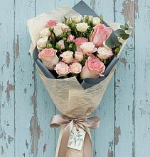 Букет цветов из:  Розы в Подлесной Слободе