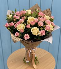 Букет цветов из:  Розы в Подлесной Слободе