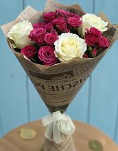 Букет цветов из:  Розы в Подлесной Слободе