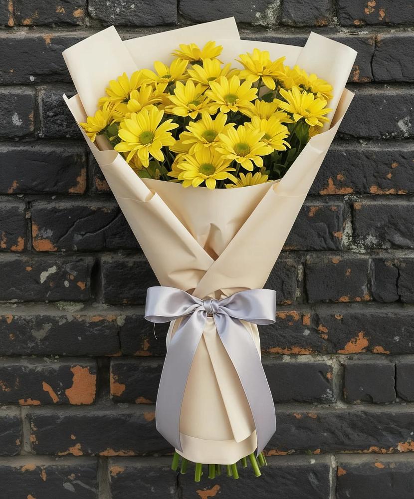 Букет цветов из: Хризантемы в Подлесной Слободе