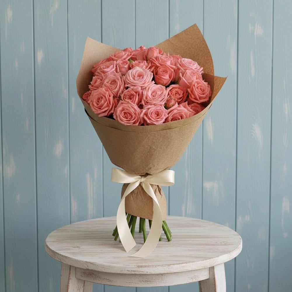 Букет цветов из: Розы в Подлесной Слободе