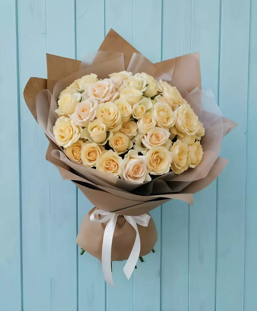 Букет Кремовое облако в Подлесной Слободе