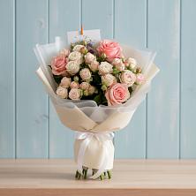Букет цветов из:  Розы в Подлесной Слободе