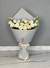 Букет цветов из:  Розы и Лизиантусы в Подлесной Слободе